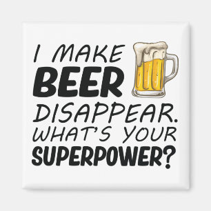 Ich lasse Bier verschwinden Magnet