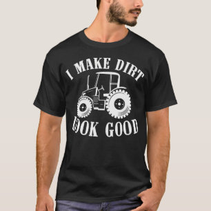 Ich lasse Erde gut aussehen Traktor Jungen Kleinki T-Shirt