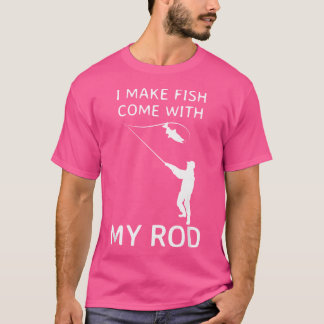 Ich lasse Fische mit meinem rod T Shirt Funny Fish