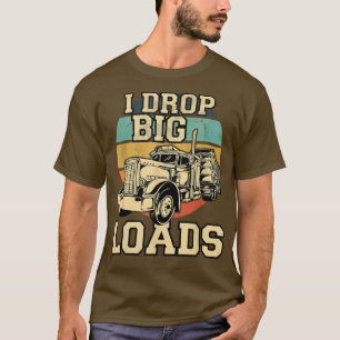 Ich lasse große Lasten fallen Vintage Trucker Retr T-Shirt
