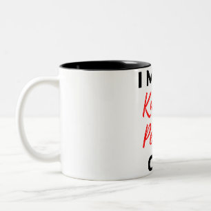 Ich lasse Knotty Leute weinen 2 Zweifarbige Tasse