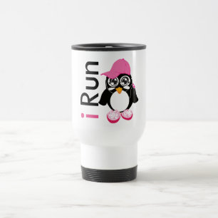 ich lasse Pinguin laufen Reisebecher
