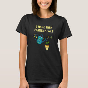 Ich lasse sie Planties Nass Gardens Pflanze Sarcas T-Shirt