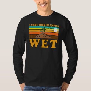 Ich lasse sie Planties Vintagen Gärtnerbotanisten  T-Shirt