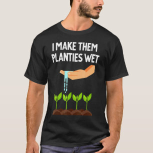 Ich lasse sie zu Pflanze zitieren Männer Frauen T-Shirt