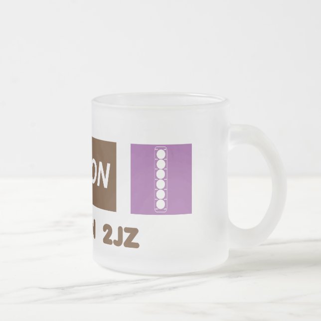 ICH LAUFE AUF 2JZ Kaffeetasse (Rechts)