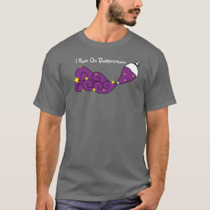 Ich laufe auf Buttercream Dunkelheits-Shirt T-Shirt