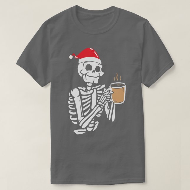 Ich laufe auf Kaffee T-Shirt (Design vorne)