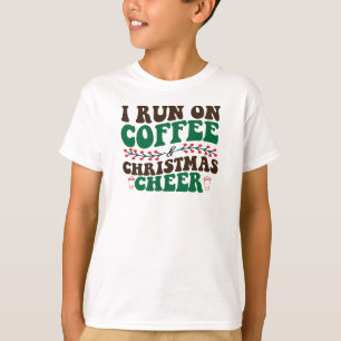 Ich laufe auf Kaffee & Weihnachten, Weihnachten un T-Shirt