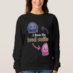 Ich laufe auf Niedlichem, reversiblen Octopus-Kaff Sweatshirt