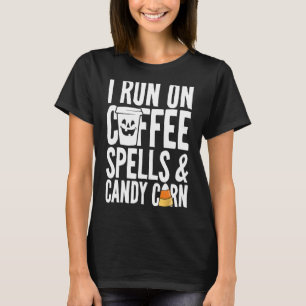 Ich laufe auf Zauber und auf der Sonnenterrasse mi T-Shirt