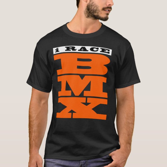 ich LAUFE BMX 6 T-Shirt (Vorderseite)