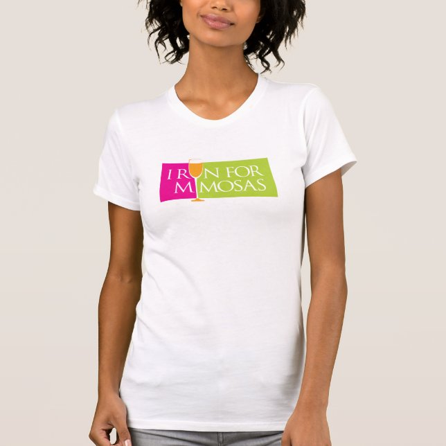 Ich laufe für Mimosen T-Shirt (Vorderseite)