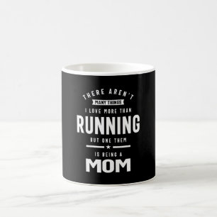 Ich laufe Liebe. Ich Liebe als Mama Kaffeetasse
