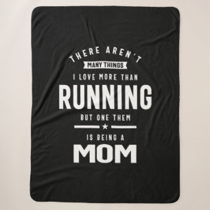 Ich laufe Liebe. Ich Liebe als Mama Sherpadecke