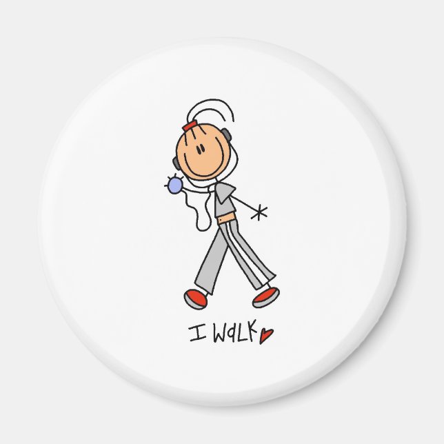 Ich laufe magnet (Vorne)