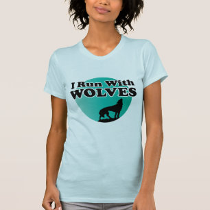 Ich laufe mit Wölfen T-Shirt