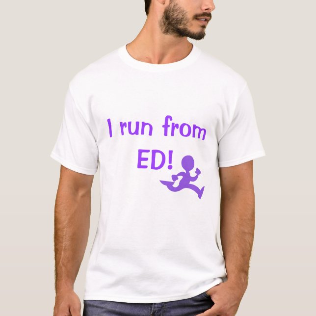 Ich laufe von ED! T-Shirt (Vorderseite)