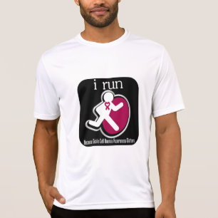 ich laufe, weil Sichel-Zelle von Bedeutung ist T-Shirt