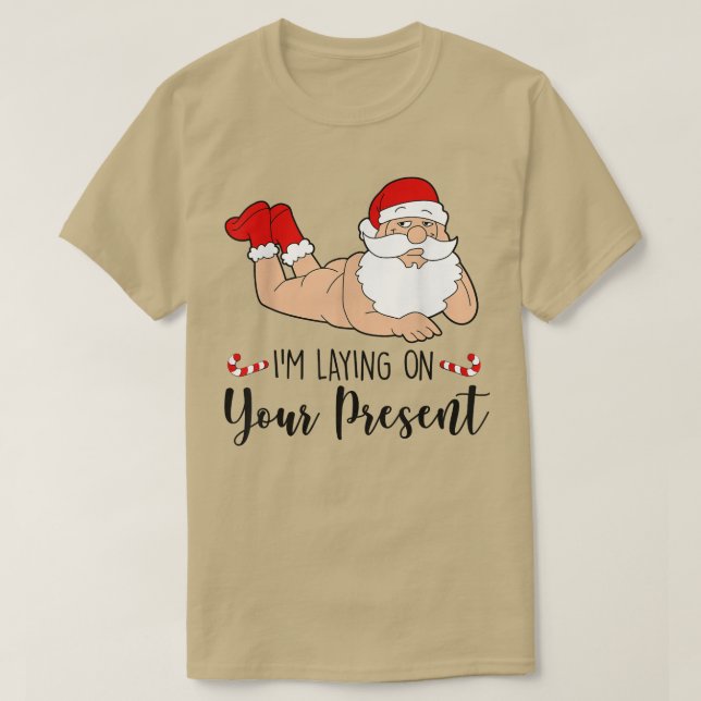 Ich lebe auf Ihrem heutigen sonnigen Weihnachtsfes T-Shirt (Design vorne)