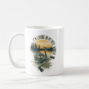 Ich lebe in meiner Filmwelt Angelssee Kaffeetasse