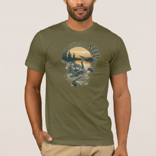 Ich lebe in meiner Lustiges Fischer-Geschenk O T-Shirt