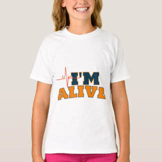Ich lebe lustige Zitat-Tragetasche T-Shirt