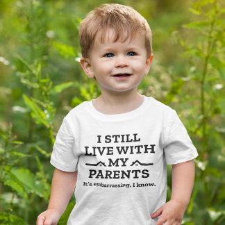 Ich lebe noch mit meinen Eltern Baby T-shirt