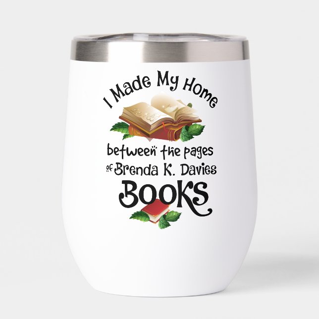 Ich lebe zwischen den Seiten von Brenda K Davies B (Rückseite)