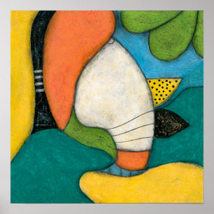 Ich lebte einmal in Tortola Poster Wall Art