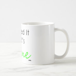 Ich leckte es, also ist es meins tasse