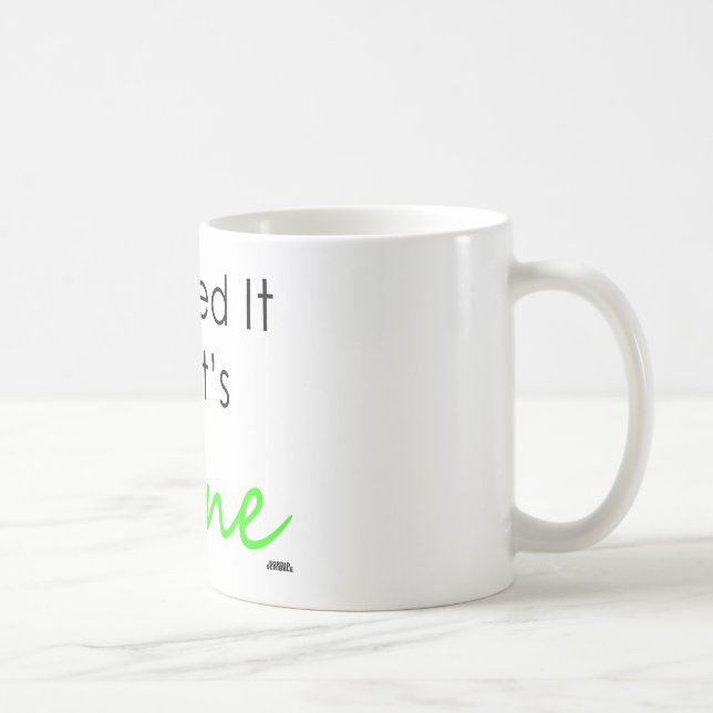 Ich leckte es, also ist es meins tasse (Rechts)