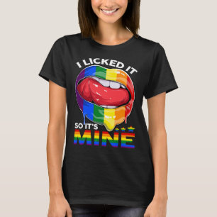 Ich leckte es, es ist also mein lustiger lesbische T-Shirt