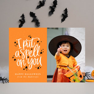 Ich lege dir einen Zauber auf deine orange Hallowe