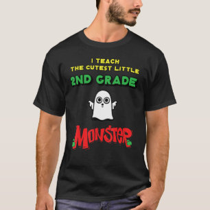 Ich lehre das Niedliche Monster der zweiten Klasse T-Shirt