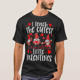 Ich lehre den niedlichen kleinen Valentinstag-Gnom T-Shirt