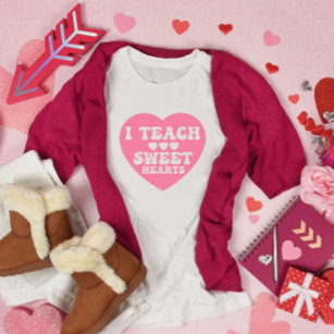 Ich lehre den Valentinstag des süßen Herzens T-Shirt