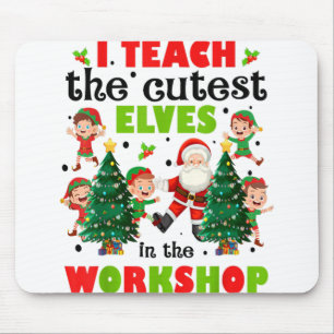 Ich lehre die Niedlichsten Elfen Workshop Weihnach Mousepad