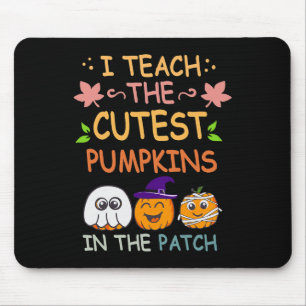 Ich lehre die Niedlichsten Kürbis in den Patch-Leh Mousepad