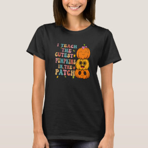 Ich lehre die Niedlichsten Kürbis in die Pflastere T-Shirt
