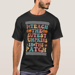 Ich lehre die Niedlichsten Kürbis in die Pflastere T-Shirt