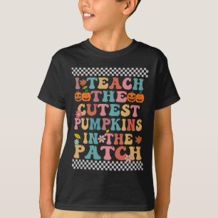 Ich lehre die Niedlichsten Kürbis in die Pflastere T-Shirt