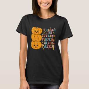 Ich lehre die Niedlichsten Kürbis in die Pflastere T-Shirt