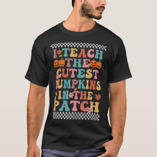 Ich lehre die Niedlichsten Kürbis in die Pflastere T-Shirt