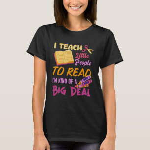 Ich lehre Leute, große Bücher zu lesen T-Shirt
