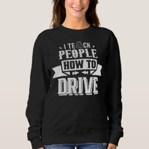 Ich lehre Leute, wie man als Lehrer Tee fährt