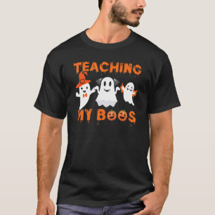 Ich lehre meinem Halloween-Geist für Lehrer T-Shirt