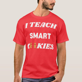 Ich lehre Smart Weihnachtskochtelehrer Geschenkide T-Shirt