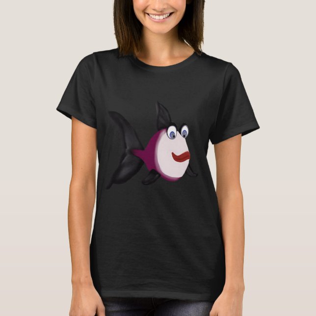 Ich leide an Fischfangstörung T-Shirt (Vorderseite)