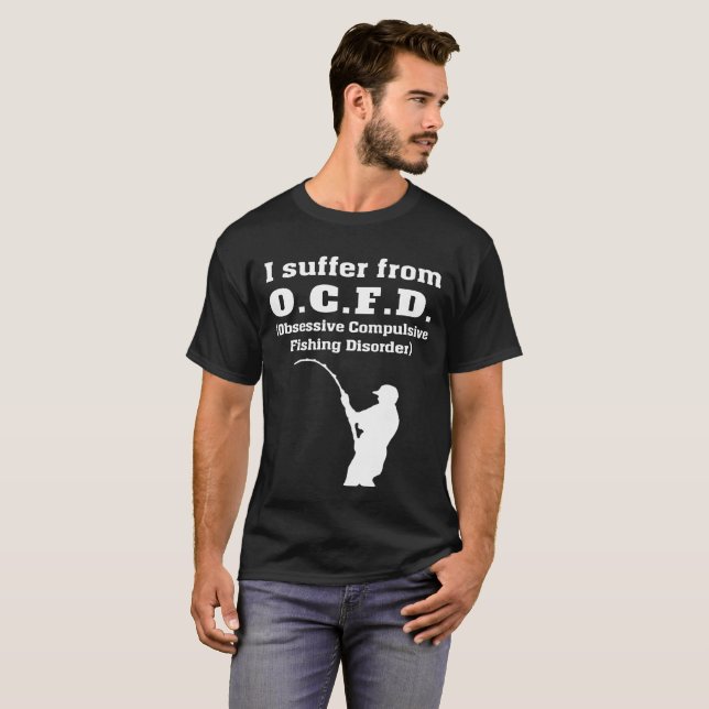 Ich leide unter OCFD besessenen zwingenden T-Shirt (Vorne ganz)